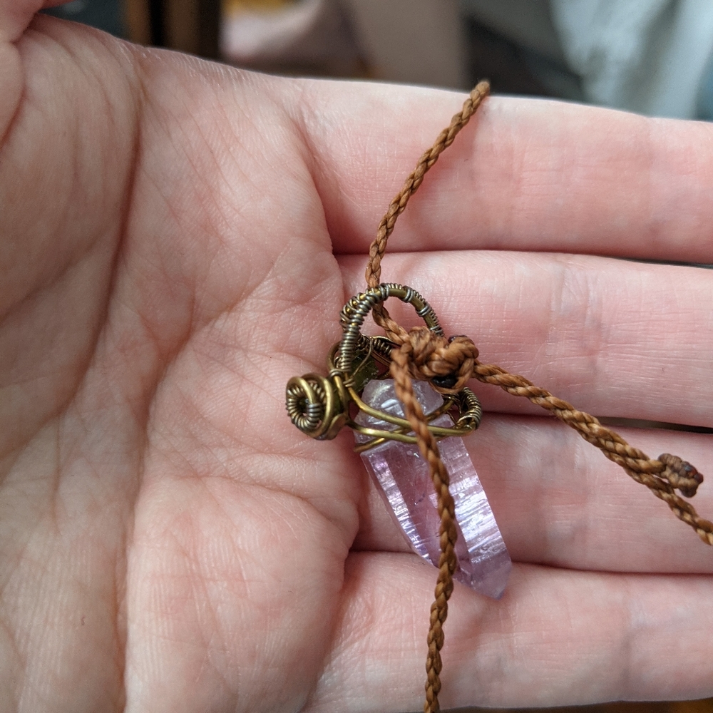 Amethyst pendant